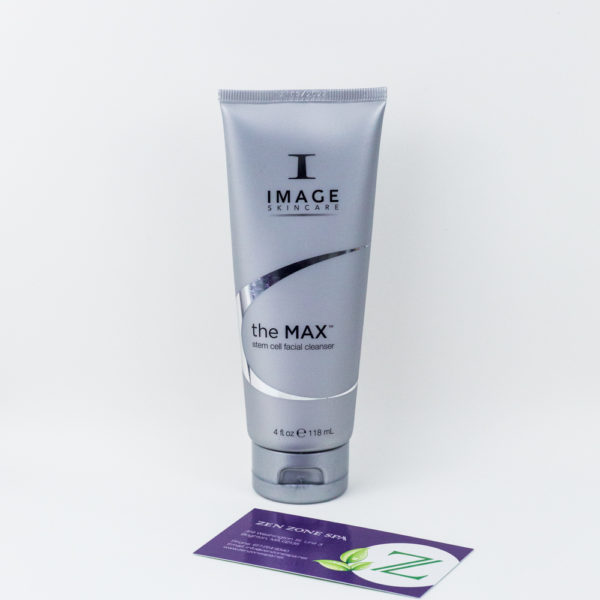 the MAX stem cell facial cleanser